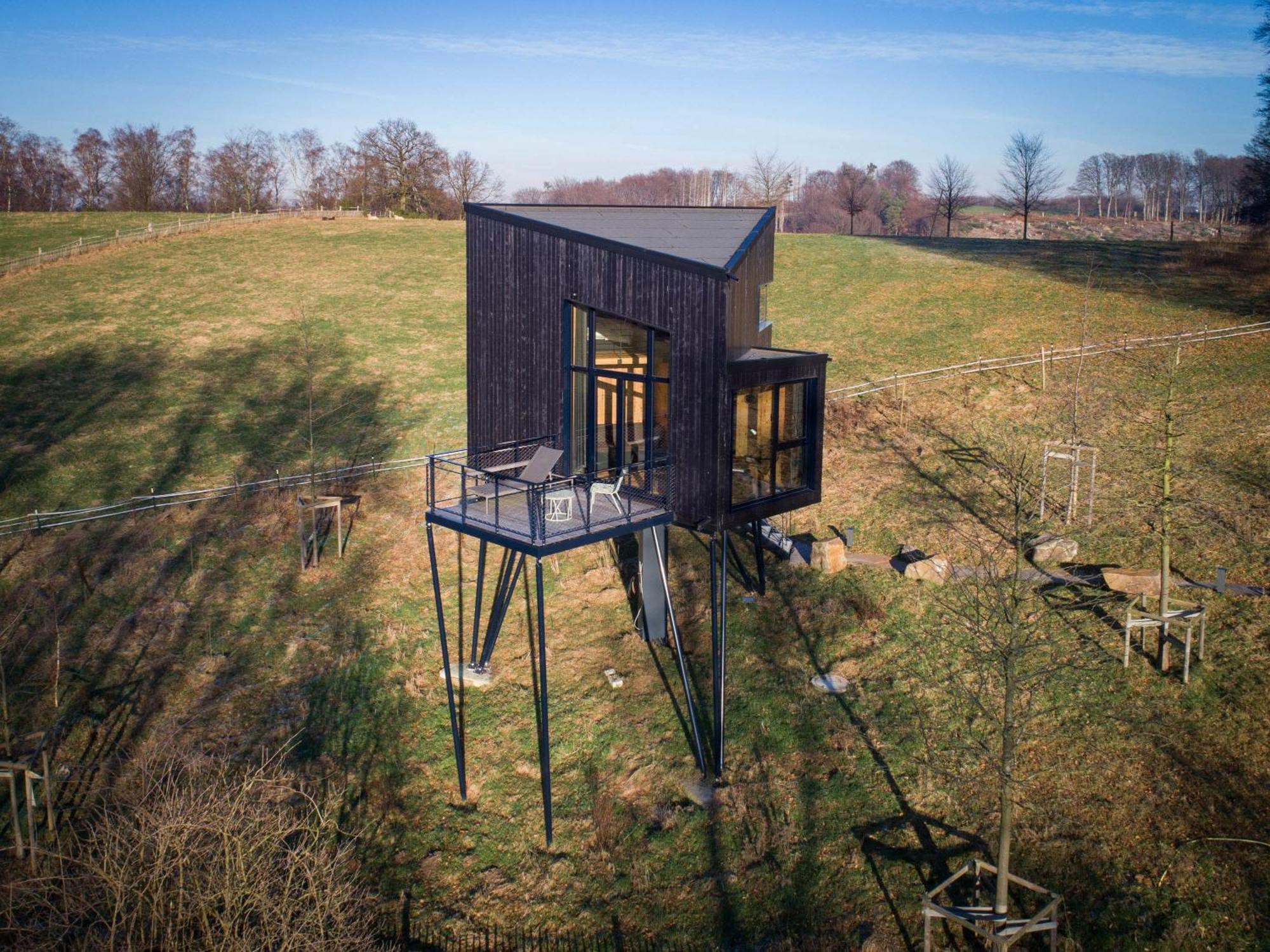 Вилла Treeangle - K1 Baumhaus Оденталь Экстерьер фото